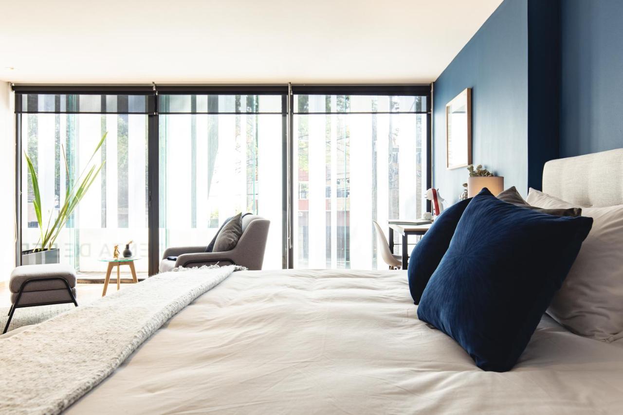 Casai Bright Designer Studio With Balcony In Polanco เม็กซิโกซิตี้ ภายนอก รูปภาพ